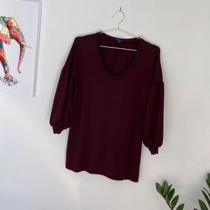 Express Puff Sleeve Shirt Dress Size Small